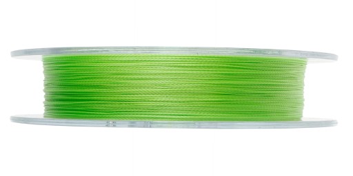 Šnúra pletená 0,12 mm 4X Super Strong FLUO zelená 150 m zubáč