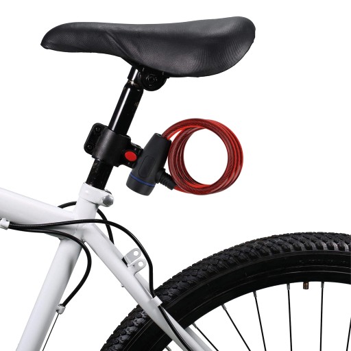 SOLID BIKE LOCK BIKE LOCK KÁBEL S KĽÚČOM DLHÝ 1 meter