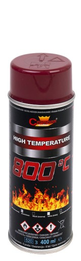Tepelne odolný sprej červený 400 ml Champion