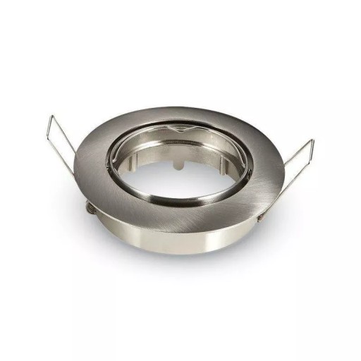 V-TAC GU10 Očko okrúhle pohyblivé Satin VT-779