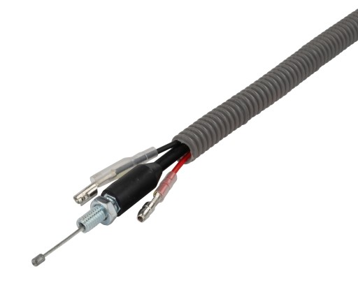 PLYNOVÁ RÚČKA PRE BENZÍNOVÝ KEFE POWERMAT BRIVER, PÁKA, RÚČKA S KÁBLOM 19 mm