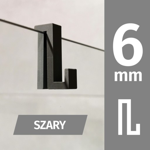 Závesný hák na 6 mm sklo sprchovej kabíny