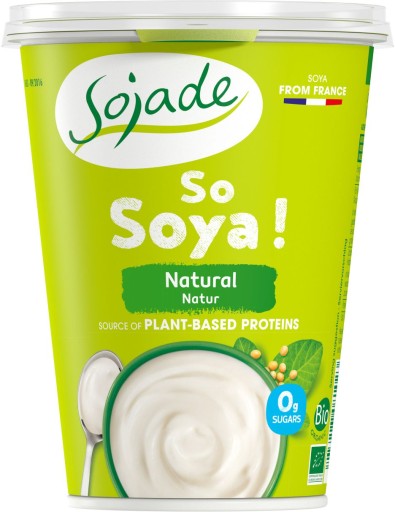 Prírodný sójový jogurt 400g BIO Sojade