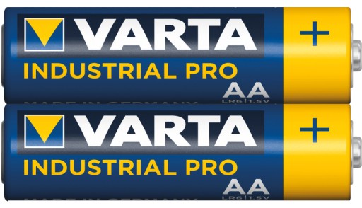 8 ks alkalických batérií Varta Industrial AA LR6