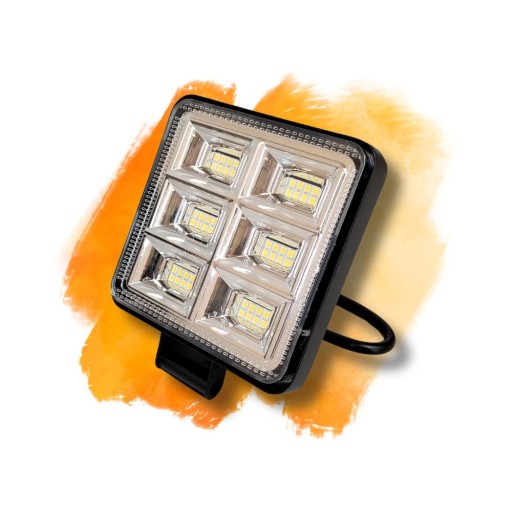 LED pracovná lampa SMD 12V/14W 6000K studená 1500lm do autodielne