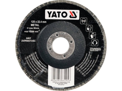 KONVEXNÉ KOLESO KLAPKY 125MM P60 - 10 KS