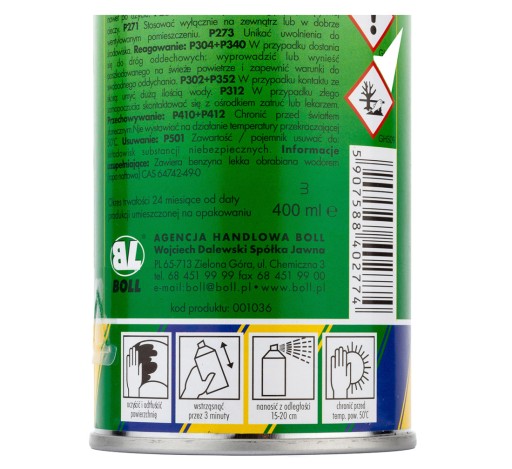 BOLL - White Grease - 400ml Autosprey