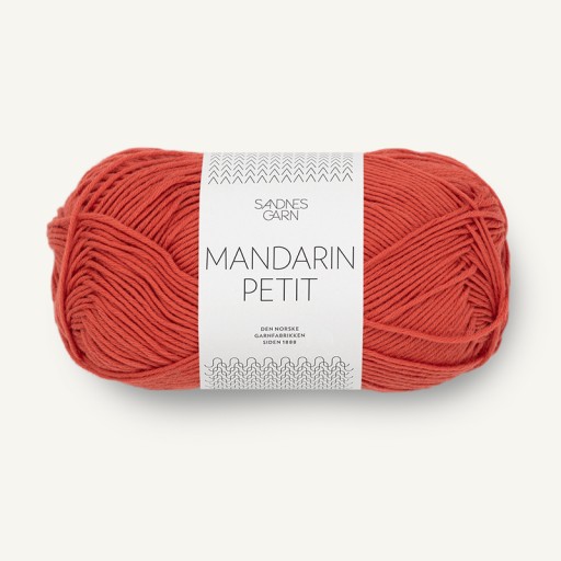 Sandnes Garn Mandarin Petit priadza 3528 červená