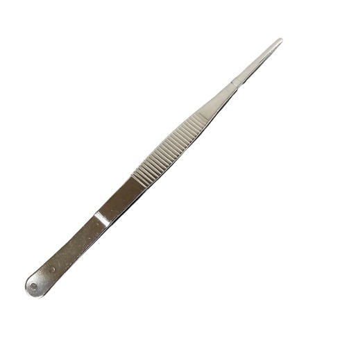 DLHÁ ANATOMICKÁ pinzeta NA AKVÁRIÁLNU OCEL