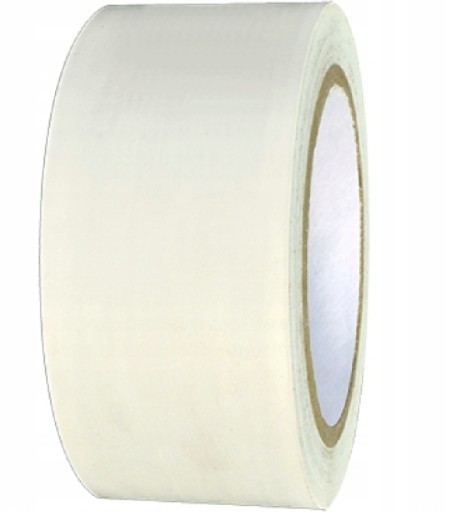 VÝSTRAŽNÁ BIELA ZNAČOVACIA PÁSKA 50mm 33m pre samolepiace čiary BOZP