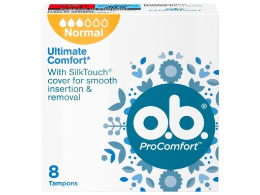 O.B.ProComfort Ultimate Normal pohodlné tampóny 1 balenie - 8 ks