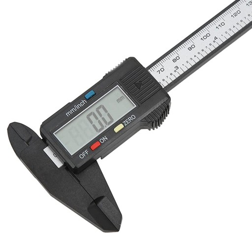 Elektronické posuvné meradlo 150 mm z uhlíkových vlákien