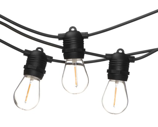E27 0,5W nízkonapäťová 24V teplá LED žiarovka