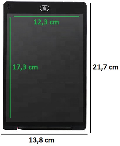 XL GRAFICKÝ TABLET, TABUĽKA