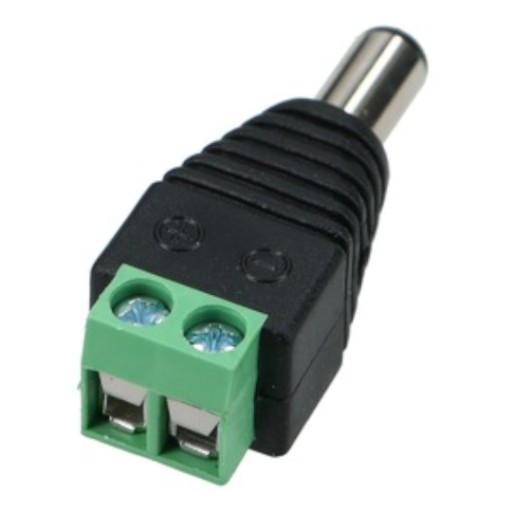Sada konektorov Zásuvka DC 2,1 x 5,5 LED CCTV