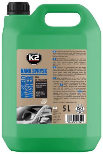 K2 NANO SPREJ - LETNÁ KVAPALINA DO OSTREKOVAČOV - 5L