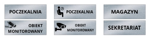 Tabuľa na dvere ČAKÁRNA LEKÁRŇA