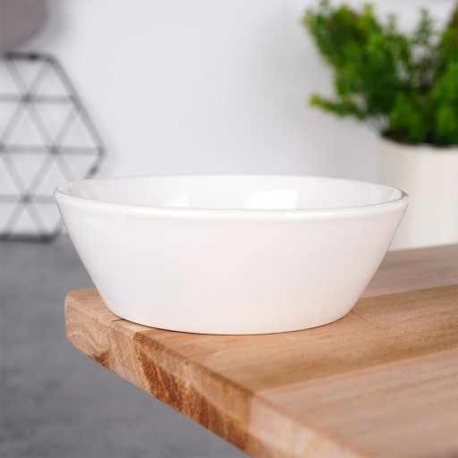 PORCELÁNOVÁ misa, šalátová misa, 10,5 cm, 150 ml