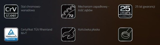 Kombinovaný kľúč s kĺbom a račňou 13 x