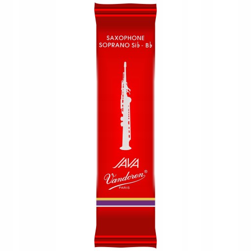 VANDOREN JAVA RED jazýčkový soprán saxofón 3.5