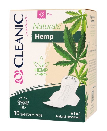 CLEANIC Naturals organické hygienické vložky 10s