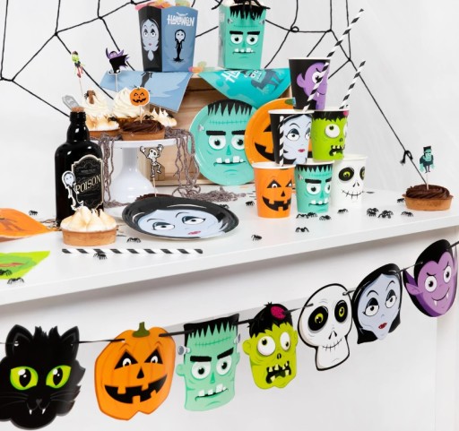 HALLOWEENSKÉ TANIERE MONSTER PUMPKIN GHOST VAMPIRE 6 ks