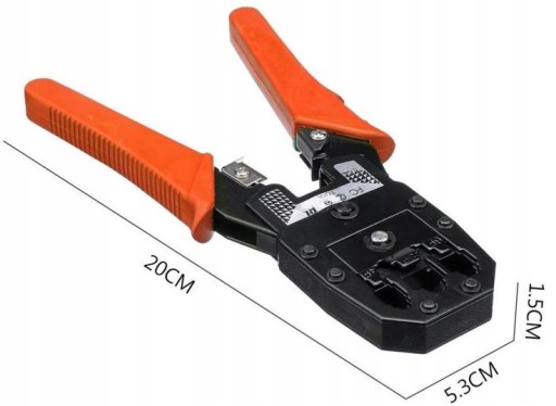 Krimpovací nástroj RJ RJ45 LAN STP UTP Plug Crimper