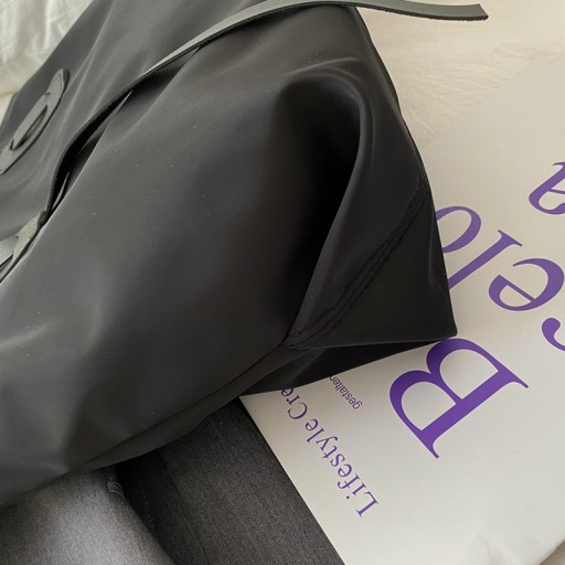 VEĽKÁ ČIERNA DÁMSKA TAŠKA Shopper Priestranná taška cez rameno