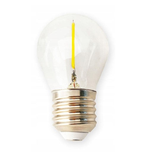 E27 LED ŽIAROVKA 1,3W 3000K Edison vlákno ozdobná guľa