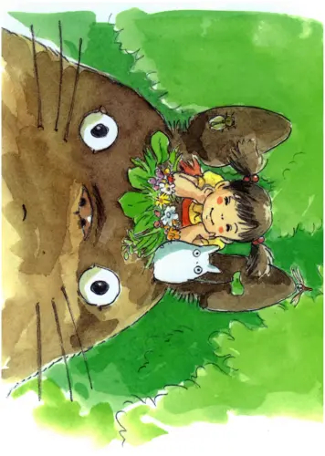 Anime Manga Plagát Tonari no Totoro tonoto_003 A3