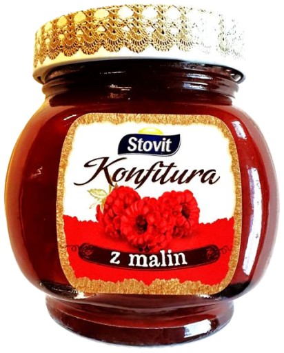 DŽEM MALOVÝ S NÍZKÝM CUKROM 250 g Stovit