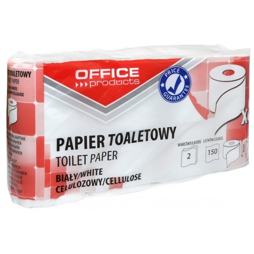 2-vrstvový toaletný papier 15m 8ks biely