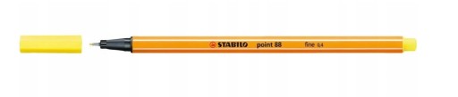 Bodová žltá jemná linka, citrón 88/24 STABILO