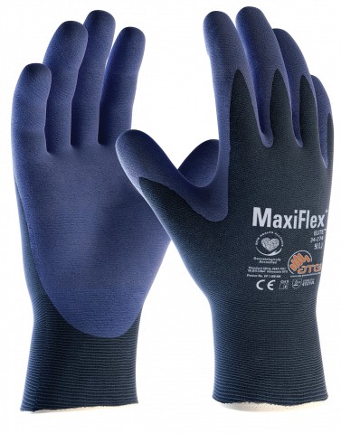 ĽAHKÉ PRECÍZNE DÝCHACIE pracovné rukavice MaxiFlex Elite R. 9