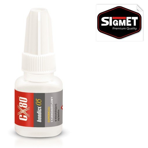 CX 80 kyanoakrylátové GLUE UNIVERSAL BONDICX 5 INSTANT