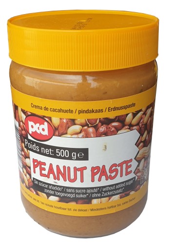 Arašidové maslo bez cukru 500g PCD