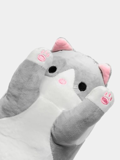 HRAČKY PRE DETI MEDVEĎOV MASKOT Mačka MAČKA MAČIČKA DLHÝ DARČEKOVÝ VANKÚŠEK