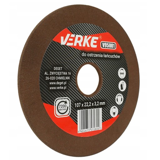 BRÚCI KOTÚČ NA REŤAZE NA BRÚSENIE REŤAZÍ 107x22,2x3,2mm