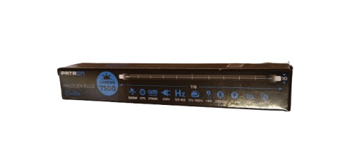 HALOGENOVÁ ŽIAROVKA PATRON 7500lm 500W 2700K R7S 11,8cm