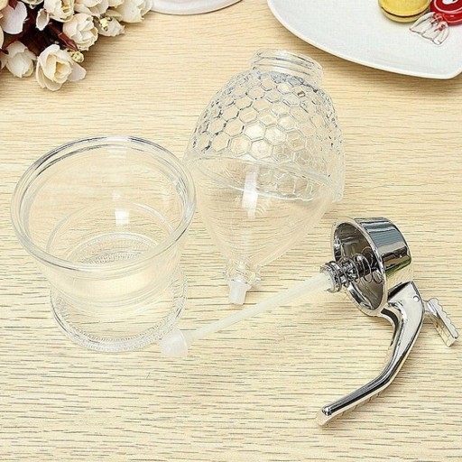 Dávkovač, džbán na med a sirup 200ml