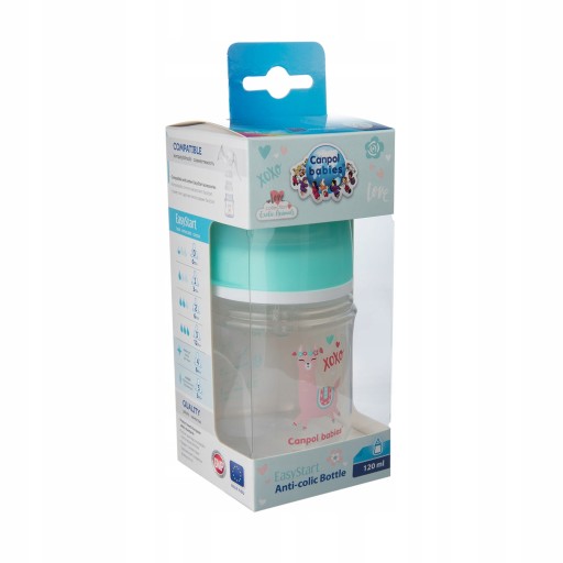 CANPOL ŠIROKÝ ANTIKOLICKÝ FĽAŠA 35/220 120ml