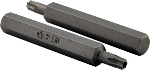 TORX BIT T30 x 75mm S2 s OTVOROM