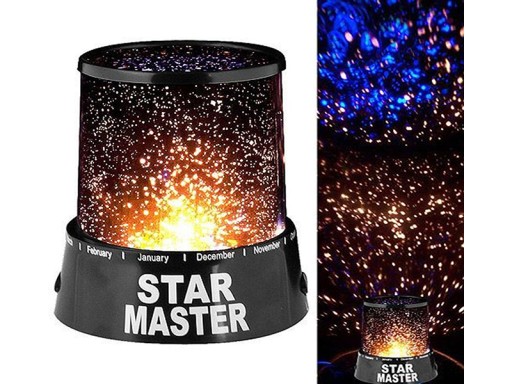 STAR MASTER SKY PROJEKTOR STARS NOČNÁ LAMPA PRE DETI do SPÁLNE