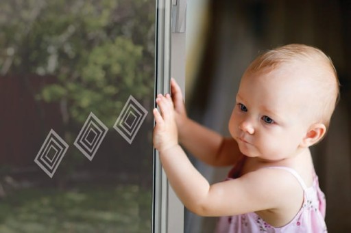 Dreambaby lišty na balkónové dvere - 6 ks (cca 2