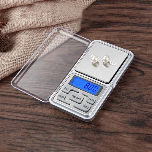 PRESNÁ VÁHA NA ELEKTRONICKÉ ŠPERKY 0,01g / 200g LCD + SÚPRAVA BATÉRIÍ