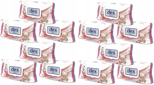 Dex Baby vlhčené obrúsky 1 x 72 ks.