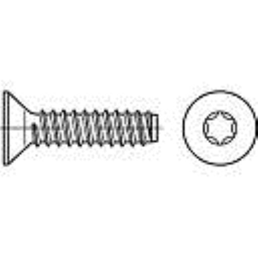 ISO 14586 skrutky 3,5mm x 22mm Torx pozinkované 50 ks.