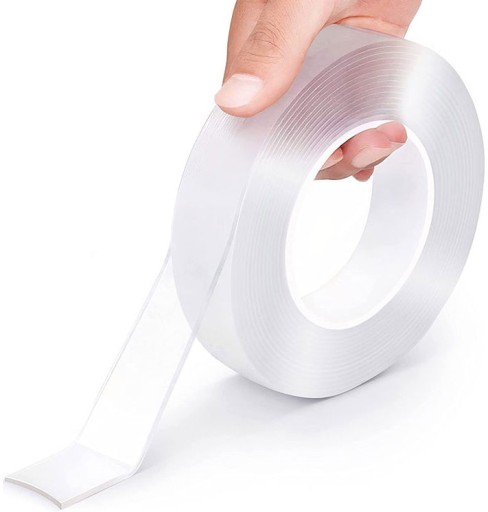 Obojstranná Nano páska, opakovane použiteľná, 5 m