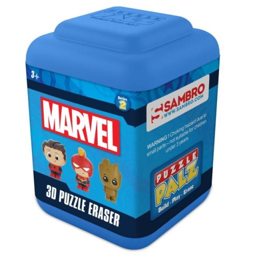 Marvel S2 gumy 3D puzzle 4,5x6cm