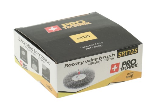 KOTÚČOVÁ KEFA S 125 mm stopkou NA VŔTAČKU